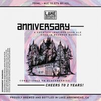 Пиво 2 Year Anniversary: Bourbon barrel aged sour