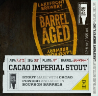 Пиво Bourbon Barrel Aged Cacao Dark Chocolate Imperial Stout