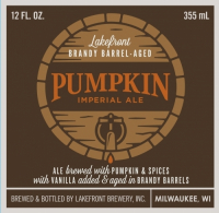 Пиво Brandy Barrel-Aged Imperial Pumpkin Ale (2016)