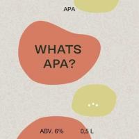 Пиво What's Apa?