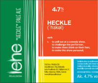 Пиво Heckle Пиво Heckle