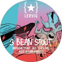 Пиво 3 Bean Stout Rum Barrel Aged (2019) Пиво 3 Bean Stout Rum Barrel Aged (2019)