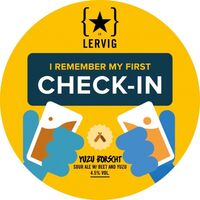 Пиво I Remember My First Check-in (Yuzu Borscht) Пиво I Remember My First Check-in (Yuzu Borscht)
