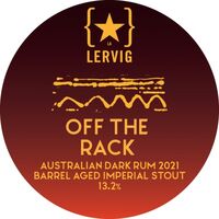 Пиво Off the rack Australian dark rum 2021 By Rackhouse Пиво Off the rack Australian dark rum 2021 By Rackhouse