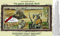 Пиво The Peace Deutsch Bock