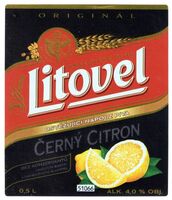 Пиво Litovel Černý citron