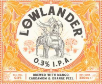 Пиво Lowlander 0.3% I.P.A.
