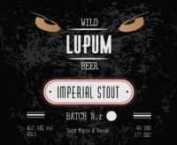 Пиво Lupum Imperial Stout Dark Maple & Pecan