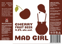 Пиво Mad Girl Cherry