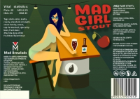 Пиво Mad Girl Stout Cherry
