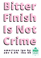 Пиво Bitter Finish Isn’t Crime