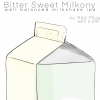 Пиво Bitter Sweet Milkony Пиво Bitter Sweet Milkony