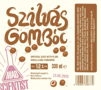 Пиво Szilvás Gombóc Пиво Szilvás Gombóc
