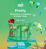 Пиво Pretty - Strawberry, Gooseberry & Crispy Wafer