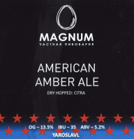 Пиво Magnum American Amber Ale