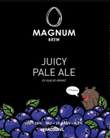 Пиво MAGNUM JUICY PALE ALE Ice Blackcurrant