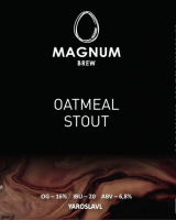 Пиво MAGNUM OATMEAL STOUT