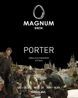 Пиво MAGNUM PORTER Vanilla Cinnamon Edition