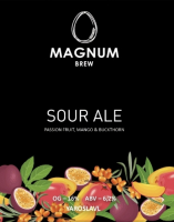 Пиво MAGNUM SOUR ALE Passion Fruit, Mango & Buckthorn