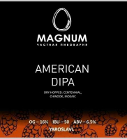 Пиво MAGNUM AMERICAN DIPA (Dry Hopped Centennial, Chinook, Mosaic)