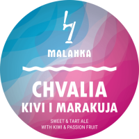 Пиво Chvalia: Kivi i marakuja Пиво Chvalia: Kivi i marakuja