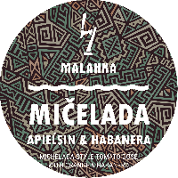 Пиво Mičelada: Apieĺsin & Habanera Пиво Mičelada: Apieĺsin & Habanera