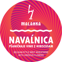 Пиво Navaĺnica: pšaničnaje vino z hibiscusam Пиво Navaĺnica: pšaničnaje vino z hibiscusam
