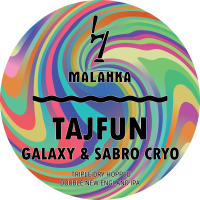 Пиво Tajfun: Galaxy & Sabro Cryo