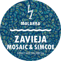 Пиво Zavieja: Mosaic & Simcoe Пиво Zavieja: Mosaic & Simcoe
