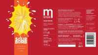 Пиво SOUR BOMB GRAVIOLA/ORANGE/LIME