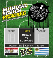 Пиво Mundial Series Pale Ale #1 - Mosaic Vs El Dorado