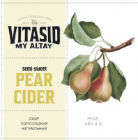 Пиво VitaSid Pear