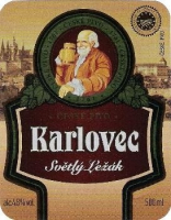 Пиво Karlovec Světlý Ležák