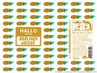 Пиво Hallo Ich Bin Berliner Weisse Pineapple