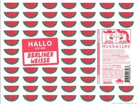 Пиво Hallo Ich Bin Berliner Weisse Watermelon