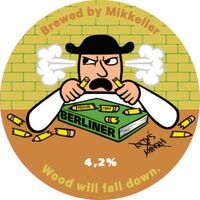 Пиво Wood will fall down.