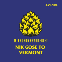 Пиво Nik Gose To Vermont