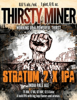 Пиво Thirsty Miner Stratum 2X IPA