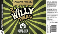 Пиво Willy Tonka - Chocolate, Vanilla, Cardamom & Nutmeg Пиво Willy Tonka - Chocolate, Vanilla, Cardamom & Nutmeg