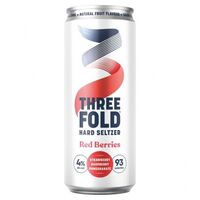 Пиво Three Fold Hard Seltzer - Red Berries