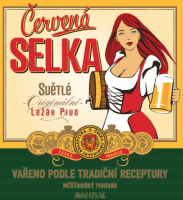 Пиво Cervena Selka Svetle Пиво Cervena Selka Svetle