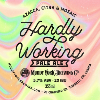Пиво Hardly Working Pale Ale (Azacca, Citra & Mosaic) Пиво Hardly Working Pale Ale (Azacca, Citra & Mosaic)