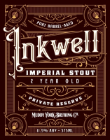 Пиво Port Barrel-Aged Inkwell Imperial Stout Private Reserve (Aged 2 Years) Пиво Port Barrel-Aged Inkwell Imperial Stout Private Reserve (Aged 2 Years)