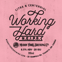 Пиво Working Hard NEIPA W/ Citra & Centennial Пиво Working Hard NEIPA W/ Citra & Centennial