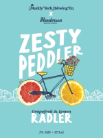 Пиво Zesty Peddler Grapefruit & Lemon Radler
