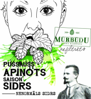 Пиво Pussauss Apiņots Saison Sidrs