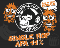 Пиво Single Hop APA 11% Mosaic Пиво Single Hop APA 11% Mosaic