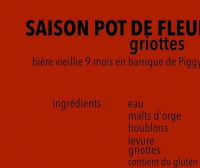 Пиво Saison Pot De Fleur - Griottes