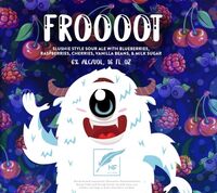 Пиво Froooot- Blueberries, Raspberries, Cherries, Vanilla Beans, & Milk Sugar Пиво Froooot- Blueberries, Raspberries, Cherries, Vanilla Beans, & Milk Sugar