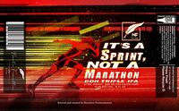 Пиво It's A Sprint, Not A Marathon Пиво It's A Sprint, Not A Marathon